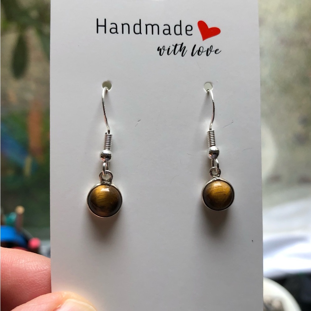 Tiger Eye earrings